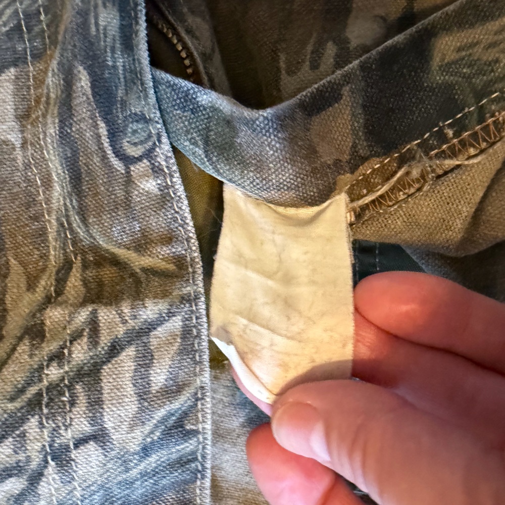 Rare 90’s Carhartt jeans Camouflage Pants Size 38 men’s vintage camo hunting - Picture 3 of 15